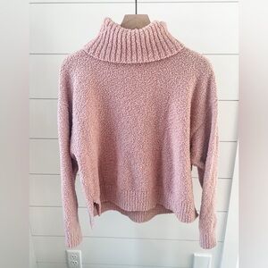UGG Soft Pink Cowl Neck Sweater